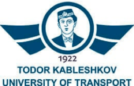 Logo of Todor Kableshkov University of Transport